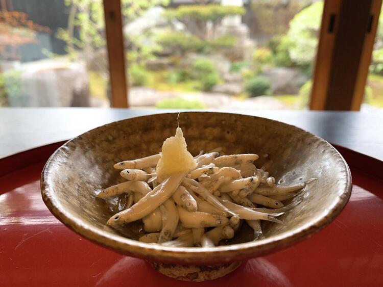 氷魚の釜揚げ