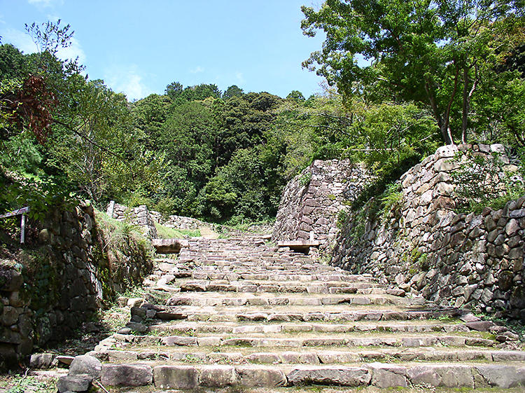 安土城大手道