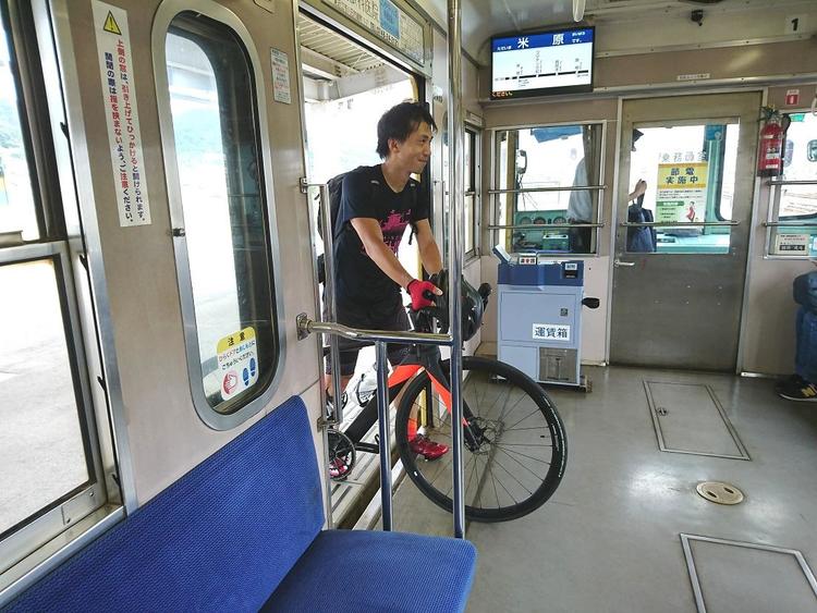 電車 内 自転車 持ち込み
