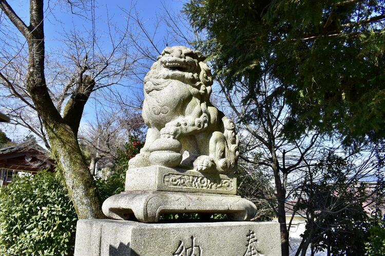 平野神社狛犬