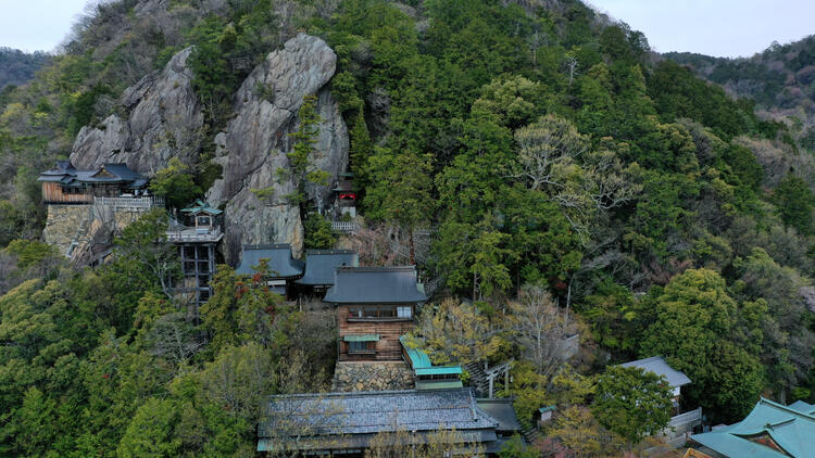 太郎坊宮空撮