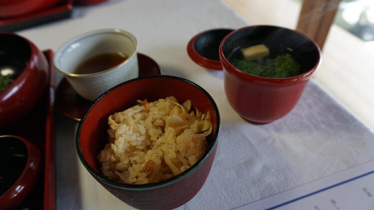 三井寺　精進料理