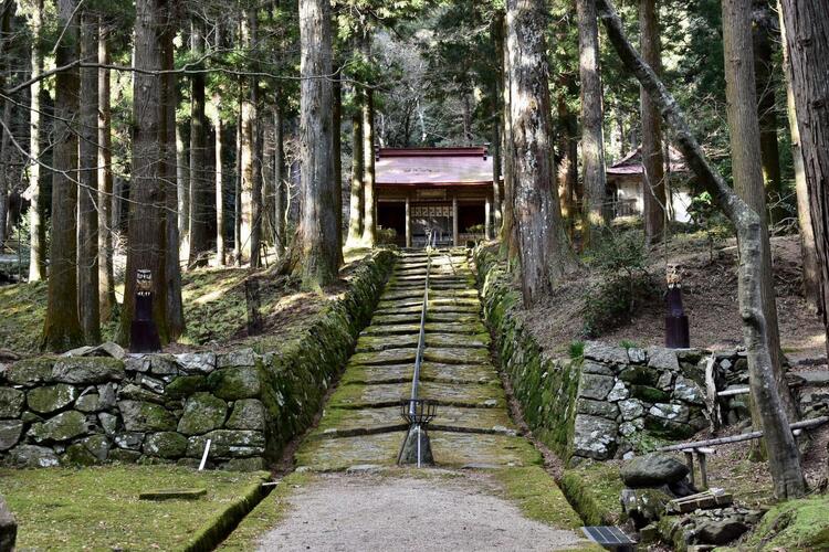 金勝寺参道