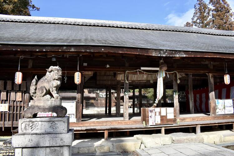 豊満神社本殿