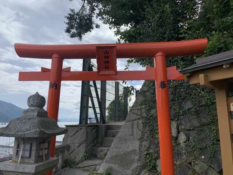 沖島　山神神社鳥居.JPG