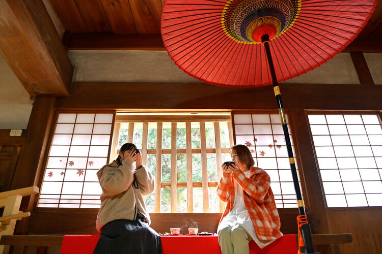 瓦屋禅寺お茶席