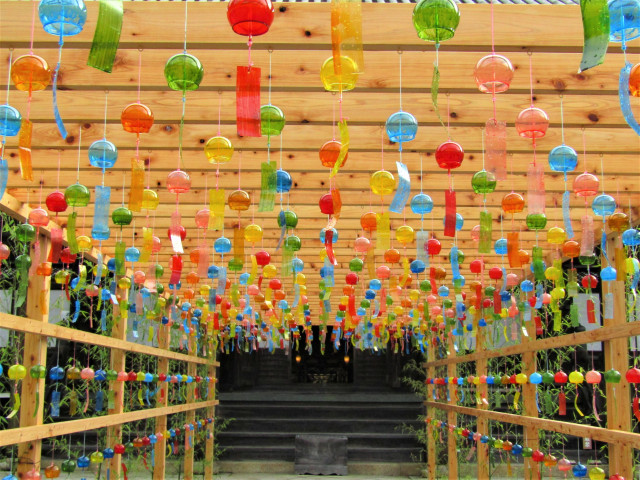 納涼 風鈴参道 通り抜け 滋賀県観光情報 公式観光サイト 滋賀 びわ湖のすべてがわかる